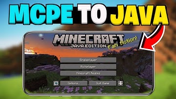 ( 5 Mod ) To Convert Pocket Edition To Java Edition @Aditya...raj1221