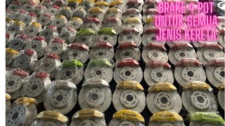 Toyota Vellfire Upgrade Brake 