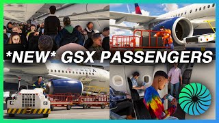 MSFS LIVE | GSX Pro v3.0 PASSENGERS! | Delta OPS | San Antonio (SAT) ✈ Los Angeles (LAX) | #msfs2020