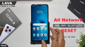 Reset network settings lava yuva 3 pro | Lava yuva 3 network reset kaise kare | Fix network problem