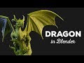 Create a DRAGON in Blender (for 3D Printing)