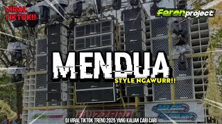 DJ MENDUA STYLE PARTY YANG KALIAN CARI-CARI‼️