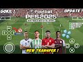 eFootball PES 2025 PPSSPP Download Update UCL Kits 24/25 season &amp; Full Transfer Best HD Graphics