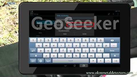 OKM GeoSeeker Tutorial   Part 3  WiFi Connection