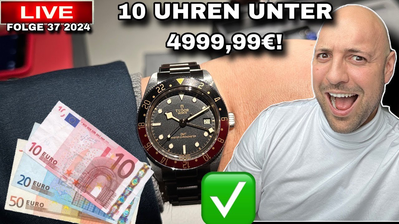 Diese SPORTLICHEN UHREN bis 1.500 € solltest DU kennen!