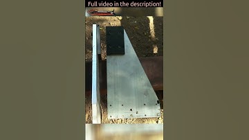 DIY Plasma CNC || Part 5: Building the Aluminum Base to Support the X-Axis #cncplasma