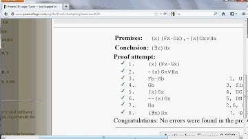 Logic12 Proofs in Predicate Logic