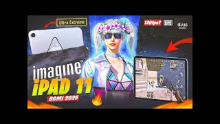 iPad 11 BGMI: Full Rush Gameplay! 😱 (Insane Fast Hands)