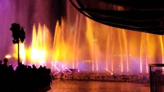 WORLD OF COLOR- Season of Light! FULL SHOW 2016 Christmas Holiday Disney California Adventure