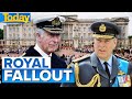 Silence from Prince Charles after Prince Andrew stripped of royal titles | Today Show Australia