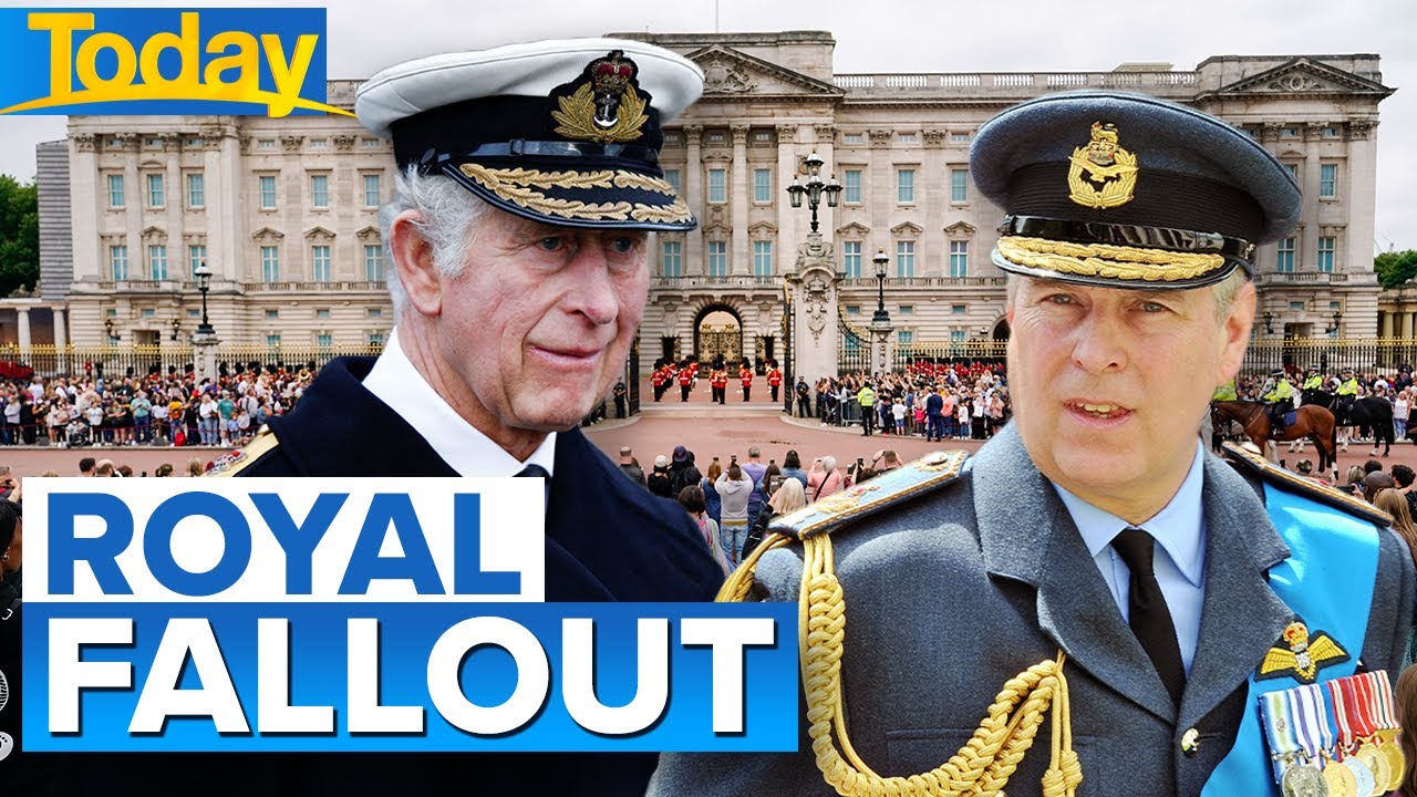 Silence from Prince Charles after Prince Andrew stripped of royal titles | Today Show Australia - TODAY