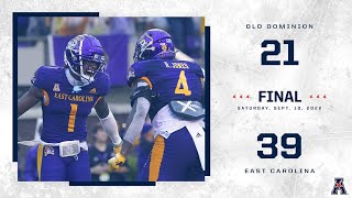 East Carolina 39, Old Dominion 21 (Sept. 10, 2022)