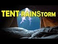  super relaxing rain  thunder on tent  ambient noise for sleeping or studying ultizzz day83