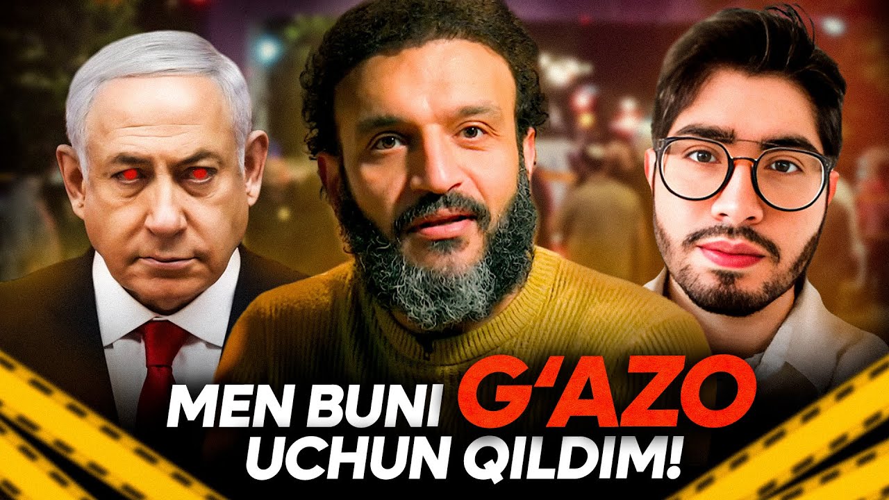 Men buni G‘azo uchun qildim! | Abdulloh Sharif