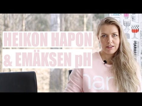 Video: Vaikuttaako happosade maaperän pH-arvoon?