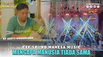 CEK SOUND INSTRUMEN I Mahesa music live karanggeneng - lamongan