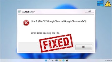How To Solve Autoit Error On Windows 11 (In 2024!)