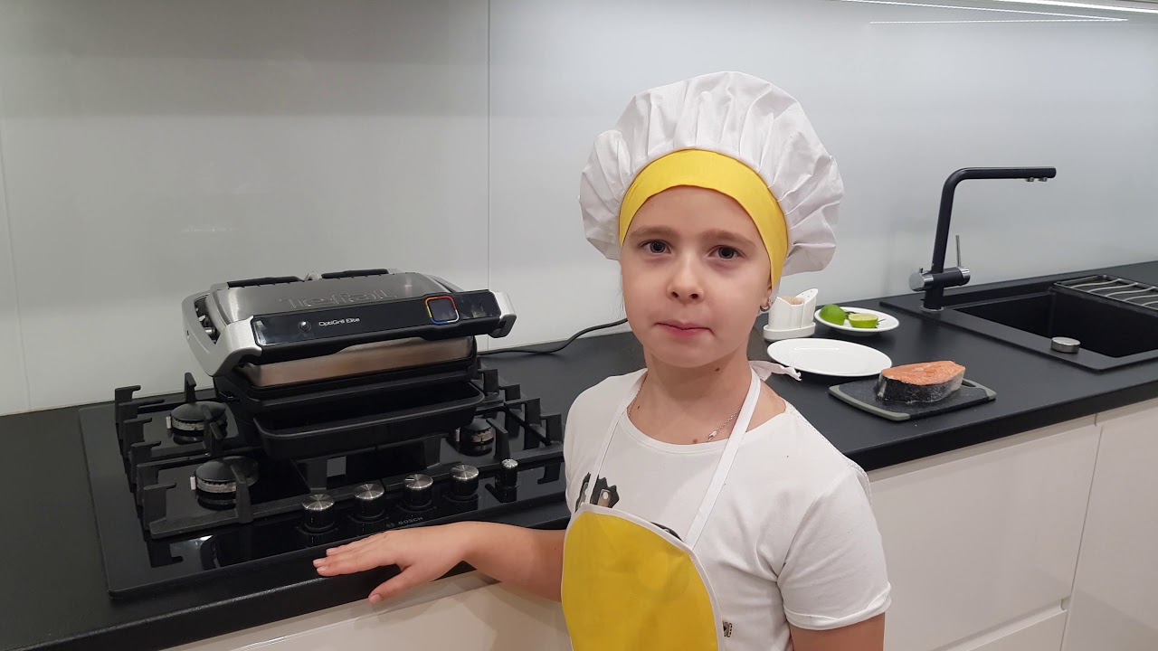 Стейк із лосося на грилі від Ксюші