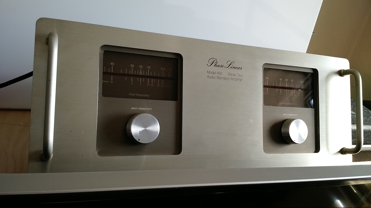 Z Review Phase Linear Series400 Amplifier (That's Vintage Baby