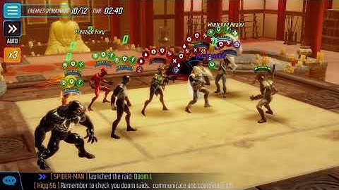 MSF Doom raid 1.1 Bio 1st node lane 1/2 one shot.