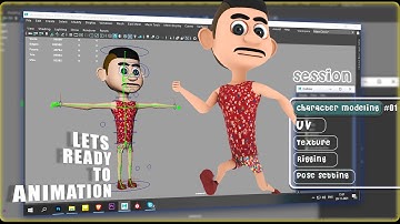 CUTE CHARACTER MODELING | SESSION #1 | PART #01 | MAYA 2019