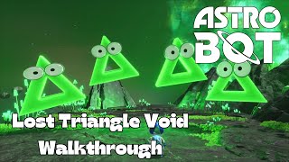 Astro Bot Lost Triangle Void Walkthrough - 100% All Collectibles