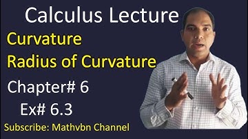 Calculus Lecture in Hindi | Curvature and Radius of Curvature | Calculus and Analytic geometry