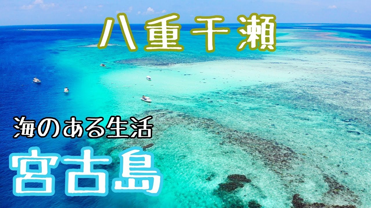 八重干瀬 ヤビジ 日本最大級のサンゴ礁群でシュノーケルしてきました 是非 人生で一度は 宮古島旅行の参考にしてみてください ドローン 水中映像 Youtube