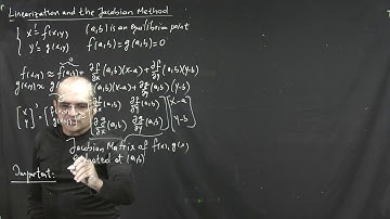 Lecture 19 Linearization and the Jacobian matrix part 2