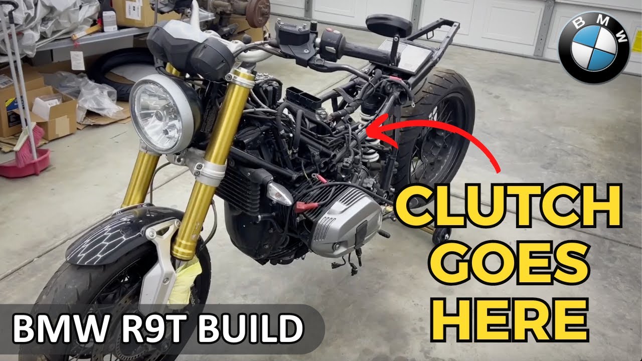 How To Install Clutch & Transmission BMW R9T - BMW R9T Build Part 2 | BOND Garage
