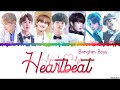 Bts battement de coeur bts world ost heartbeat paroles couleur code hanromeng