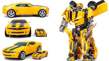 Transformers Movie Big Size Ultimate Bumblebee Camaro Vehicle Car Robot Toys
