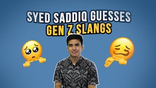 Syed Saddiq Guesses Gen Z Slangs