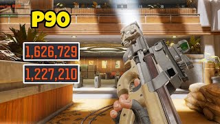 aggressive gameplay with P90 in Tv station | Arena breakout