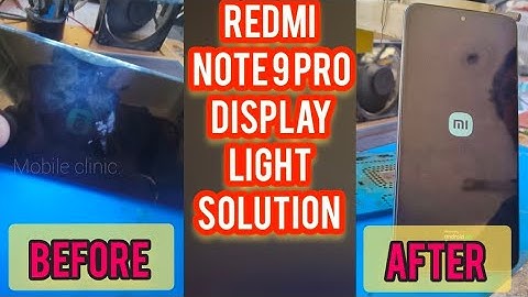 Latest solution | redmi note 9 pro display light problem | display light aake chali jati hai.