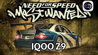 Need For Speed Most Wanted Device IQOO Z9 Snapdragon 7 Gen 3 (BANNERHUB ANTUTU V.3.7.5) 
