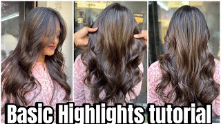 How to: Full Hair Highlight कैसे करे/Highlights करने का सबसे आसान तारिका/step by step/easy way/home