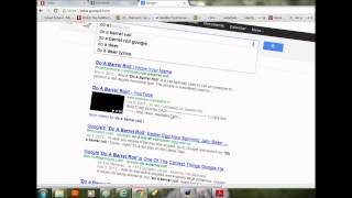 Do a Barrel Roll Trick On Google Profile