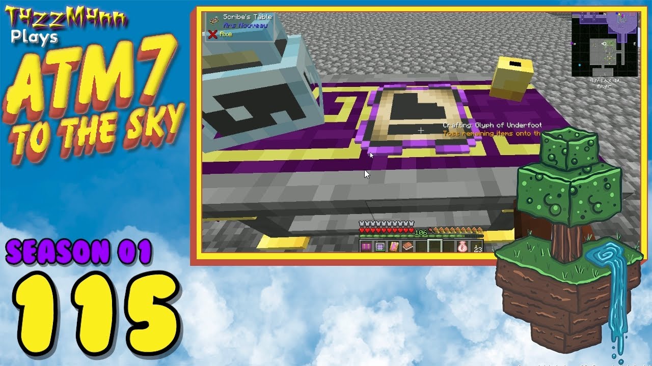 T4zzM4nn's to the Sky E115 - Ars Nouveau: Making Our First Glyph