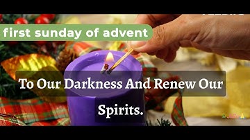 Prayer for the First Sunday of Advent - HOPE (Advent Wreath)