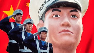 China's Deadly Cardboard Police Force! screenshot 2