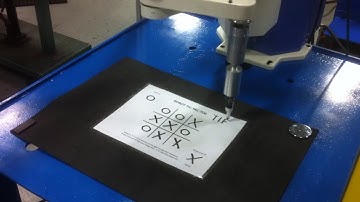 Robot Never Loses.  Tic Tac Toe