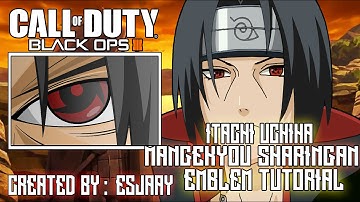 MANGEKYOU SHARINGAN Emblem - Black Ops 3 Tutorial
