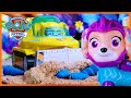 Aqua pups and the sticky sea snack  paw patrol  toy play for kids