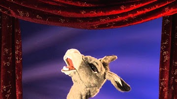 Folkmanis® Donkey Stage Puppet Demo