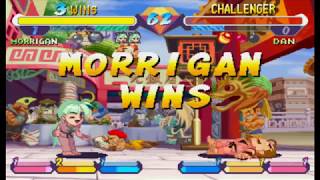 Super Gem Fighter Arcade, Cps2 - Morrigan Special Win Poses