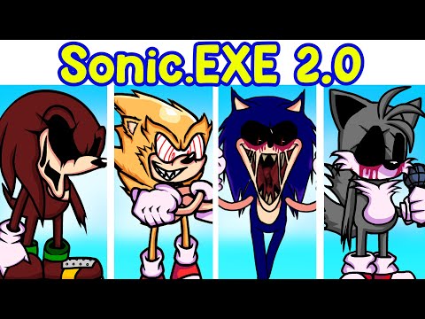 VS. Sonic.EXE V2 IconGrid Fix [Friday Night Funkin'] [Mods]