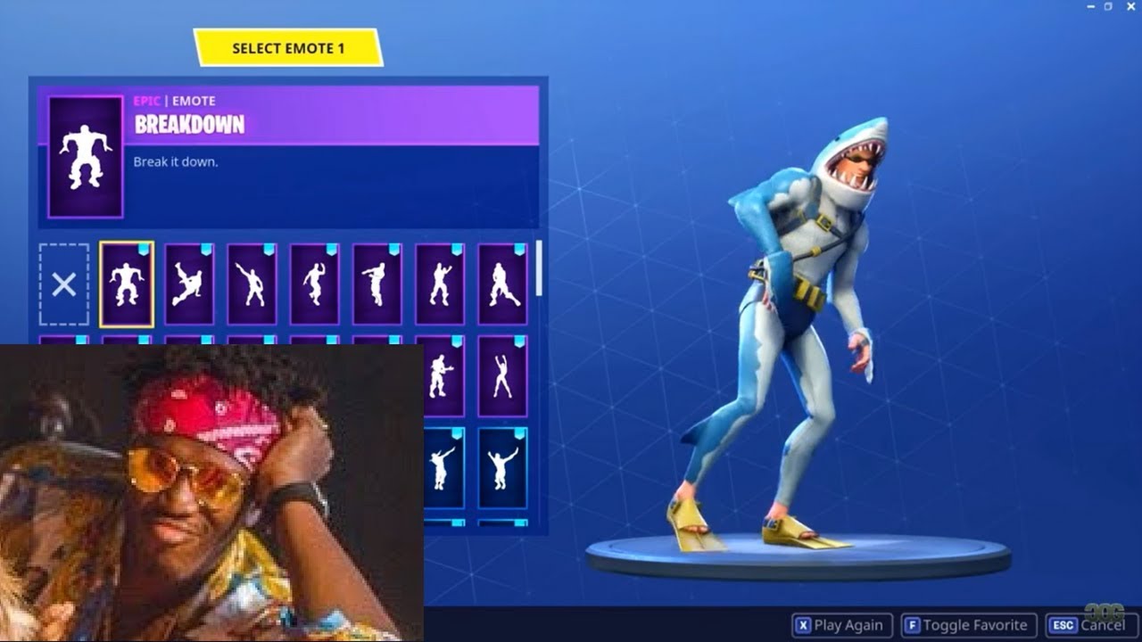 KSI 'On Point' Goes With All *EPIC* Fortnite Emotes - YouTube