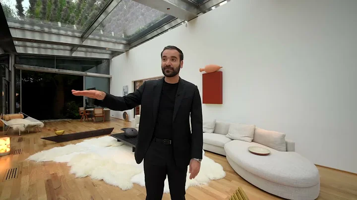 Touring a $52,500,000 BATMAN Inspired Glass and Steel Mansion