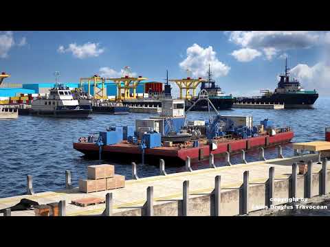 Portable DP system for submarine cable installation by LD Travocean